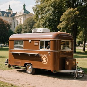 2025 Multifunction Drivable Trailers Fully Equipped Fast Trucks Mobile Food Truck With Full <b>Kitchen</b> Equipments - Product Image 2