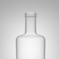Fabricant OEM de bouteilles à spiritueux cylindriques en verre de luxe, 500 ml, 750 ml, transparentes, vides, avec bouchon à vis