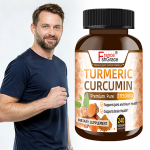 Suplemento Dietético Shecome de Cúrcuma y Curcumina 1950mg - 95% Curcuminoides con Extracto de Cúrcuma y Pimienta Negra en Cápsulas - Product Image 1
