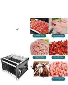 Hachoir à viande électrique grande capacité en acier inoxydable, machine à couper la viande fraîche - Product Image 5