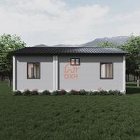 sandwich de luxe Dosettes de vie autonomes Maison modulaire préfabriquée en conteneur détachable avec salle de bain et cuisine