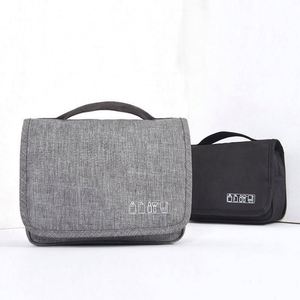 Multifunctional Travel Cosmetic <b>Storage</b> Large Capacity Waterproof Oxford Cloth Makeup Bag Hanging <b>Toiletry</b> Pouch - Product Image 5