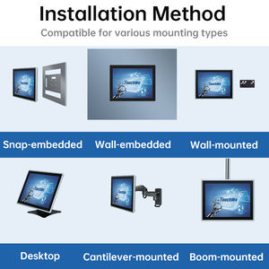 Panneau de signalisation mural de salle de réunion tactile numérique capacitif de 15.6/18.5/21.5 pouces, structures optionnelles <span class=keywords><strong>ARM</strong></span>/<span class=keywords><strong>X86</strong></span> - Product Image 4