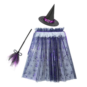 Conjunto de Disfraz de Araña para Halloween, Falda de Araña con Diadema, Falda Tutú para Niñas, Disfraz de Cosplay para Fiesta de Halloween - Product Image 3