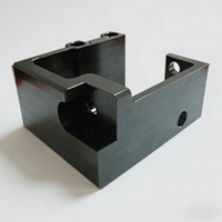Support en U en aluminium 6061-T6 de haute précision usiné CNC C7005 pour tournage CNC, fraisage CNC, rectification et placage