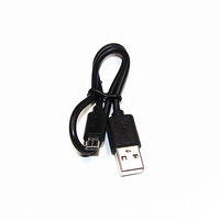 Cable USB A a Micro-B-0,3 m USB 2,0 tipo A a Micro USB de 5 pines que se conecta a los puertos independientemente de la orientación
