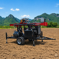 Foreuse portable diesel pour puits d'eau – Machine efficace pour forage profond, idéale pour l'irrigation agricole, domestique et les applications géothermiques
