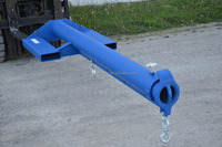 Grue télescopique BTB pour chariot élévateur, grue à flèche basse, élévateur à flèche allongée, attache robuste pour chariot élévateur, modèle BTB-LB