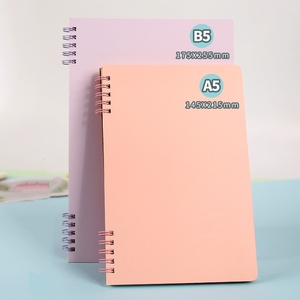Cuaderno de Hojas Sueltas con Espiral Horizontal y Cubierta de PP, Impresión Personalizada de Alta Calidad, A5/B5, 80 Hojas, Opciones Multicolor, Venta Caliente - Product Image 4