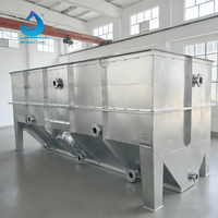 Nouveau système de filtration des eaux usées Séparateur huile-eau CPI avec cœur PLC 10000L/heure Acier au carbone pour le secteur pétrolier