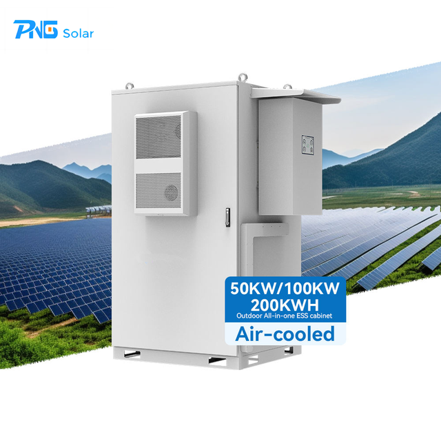 All in One 50kw 100kwh Solar System Energy Storage Cabinet 100kw 200kwh Lithium Batteries