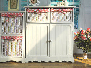 Living Room Furniture Cube <strong>Shoe</strong> <strong>Rack</strong> Cabinet Wooden <strong>Shoe</strong> Storage Cabinets <strong>Shoe</strong> <strong>Cupboard</strong> With Woven Basket Drawers - Product Image 5