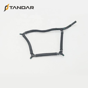 Tuyau de retour de carburant 3M5Q9K022AC compatible avec <span class=keywords><strong>Ford</strong></span> Focus C-Max <span class=keywords><strong>S</strong></span>-Max Mondeo <span class=keywords><strong>Kuga</strong></span> Galaxy, ligne de fuite d'injecteur diesel - Product Image 1