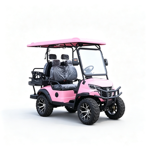 El nuevo carrito de golf eléctrico de 2+2 plazas está equipado con un motor de 3500W-7500W y batería de litio, con una velocidad de 30-50 km/h y una autonomía de... - Product Image 1