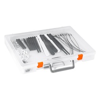 Caja de Almacenamiento de Archivos de Papel A4/A5 Rectangular de Alta Calidad para Oficina, Estuche de Almacenamiento Portátil, Organizador de Escritorio con Tapa para Piezas/Artículos