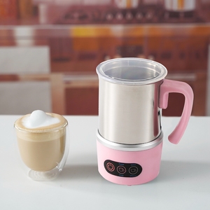 Espumador de <span class=keywords><strong>leche</strong></span> eléctrico 5 en 1, <span class=keywords><strong>calentador</strong></span> de <span class=keywords><strong>espuma</strong></span> suave para café, capuchino, máquina de <span class=keywords><strong>espuma</strong></span> fría, vaporizador de <span class=keywords><strong>leche</strong></span>, 5 funciones - Product Image 4