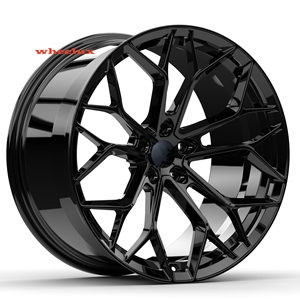 Wheelux Color Negro 18-24 pulgadas 5 agujeros <span class=keywords><strong>llantas</strong></span> de ruedas de coche de aleación forjada para BMW 4 5 6 7 Series E60 F30 E90 E70 <span class=keywords><strong>X5</strong></span> E36 M3 <span class=keywords><strong>E46</strong></span> ruedas - Product Image 1