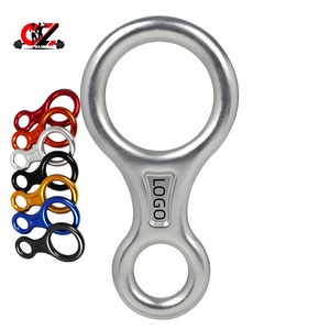 Anillo de Descenso para Alta Altitud CZFIT, Equipo de Desaceleración Resistente a la Presión, Robusto y Duradero, Dispositivo de Descenso para Escalada en Exteriores - Product Image 1