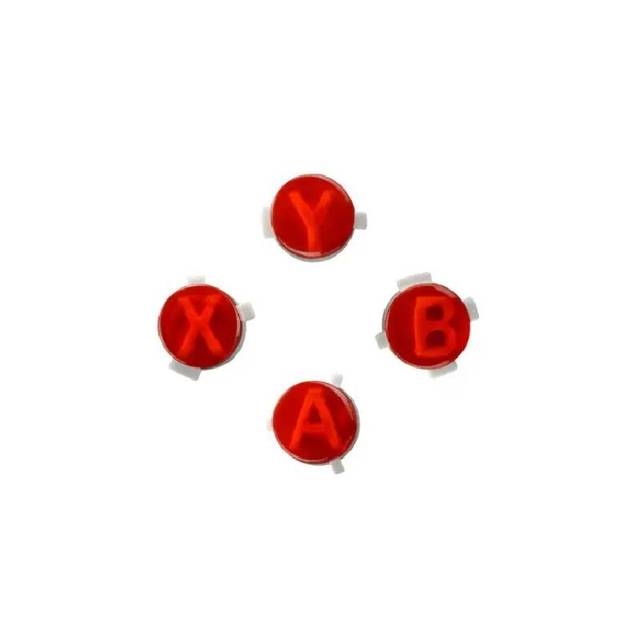 Replacement a B X Y Crystal Key Mod Kit for Xboxes One Slim Controller ABXY Buttons Repair Set