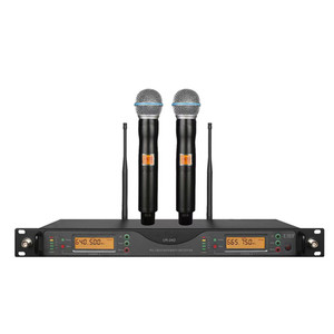 ไมโครโฟนไร้สายสำหรับโบสถ์ภายนอก UR24D ความถี่640-690MHz ความถี่ UHF ไร้สาย - Product Image 1
