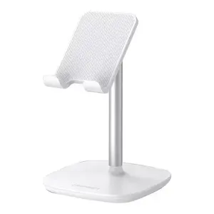 Support de téléphone réglable pour appareils mobiles, angle de 5 à 45 degrés, support de bureau en plastique avec surface antidérapante pour tablette et smartphone - Product Image 1