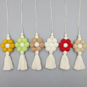 Boho đầy màu sắc Daisy xem xét gương xe quyến rũ treo trang trí nội thất tinh dầu xe khuếch tán - Product Image 2