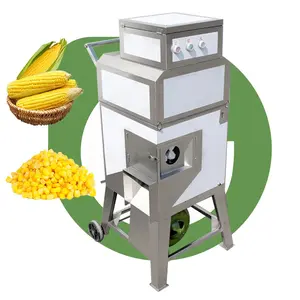 Đấu Thầu tươi sử dụng thương mại vỏ ngô ngọt Peeler dehusk Peel cắt ngô sheller sơ đồ máy