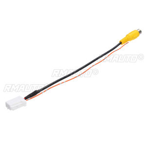 Conector Macho de 4 Pines, Cable Adaptador de Entrada RCA para Cámara de Reversa de Radio, para Toyota - Product Image 4
