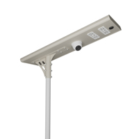 Lampadaire solaire extérieur intégré tout-en-un avec caméra CCTV