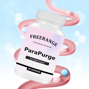 Capsules de Psyllium Husk ParaPurge (60 capsules/flacon) pour le nettoyage intestinal <span class=keywords><strong>et</strong></span> la santé digestive des adultes – Directement de l'usine - Product Image 2