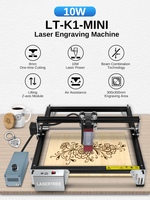 Livraison Gratuite, Taxes Incluses : Machine de Gravure Laser CNC 10W 3030 avec Assistance Pneumatique, Machine de Découpe Laser à Diode DIY pour Bois et Cuir