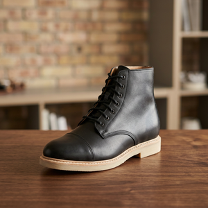 Botas de Hombre Hechas a Mano en India 2025, Estilo Italiano y Británico, con Cordones y Construcción Goodyear Welted, de Cuero de Grano Completo, para Otoño - Product Image 3