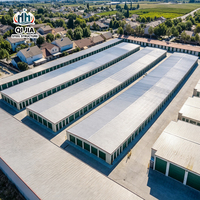 Structure en acier semi-ouverte de haute qualité pour entrepôt, stockage de machines et espace de stationnement pour usines