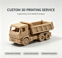 Échantillons de modèles de camions d'ingénierie, service d'impression 3D personnalisé, pièces de prototype de modèle réduit de véhicule d'ingénierie OEM