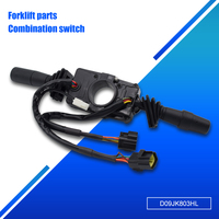 Interrupteur combiné D09JK803HL pour chariot élévateur HELI 3.5T (interrupteur d'éclairage et interrupteur de direction)