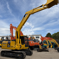 Excavatrice hydraulique d'occasion KOMATSU PC130, équipement de terrassement de 13 tonnes, fournisseur pour le développement terrestre PC138US PC160 PC120