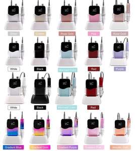 Fabricant de Ponceuse à Ongles 2025 Professionnelle 35000 Tr/Min Rechargeable 45W avec Grand Écran, le Choix des Prothésistes Ongulaires - Product Image 2