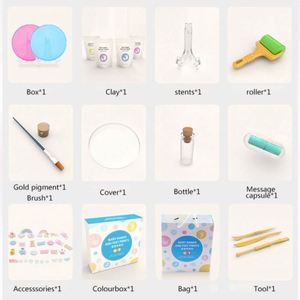 Kit de moulage mains et pieds bébé en promotion – Coffret cadeau nouveau-né – Pâte à modeler 3D sans encre pour empreintes de mains et de pieds bébé - Product Image 4