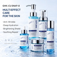 Crème éclaircissante, tonique éclaircissant au collagène, sérum de soin de la peau, GHK-Cu Snap 8, ensemble de soin de la peau au peptide de cuivre bleu