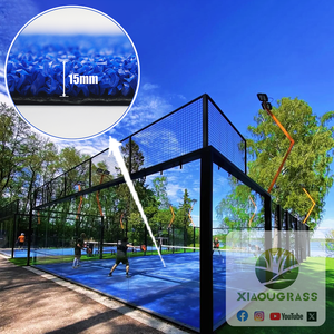 Gazon synthétique Panoramique Paddle Tennis Sport Padel Fabricant de terrain de tennis Ventes directes <span class=keywords><strong>Prix</strong></span> bas privilégié <span class=keywords><strong>Pelouse</strong></span> artificielle - Product Image 6