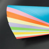 Papier coloré imprimable multifonctionnel pour usine, 500 feuilles A4 80 g/m², papier origami coloré, taille personnalisée pour cadeaux