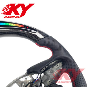 Volante Deportivo Personalizado con Pantalla LED de RPM de Fibra de Carbono Real para Cadillac CT4 ATS CT5 CTS XT4 CT6 XT5 XT6 ATS-V ATS-L - Product Image 2