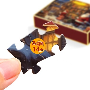 <span class=keywords><strong>Puzzle</strong></span> personnalisé conception de Noël cadeau de vacances <span class=keywords><strong>1</strong></span>,000 blocs boîte de <span class=keywords><strong>puzzle</strong></span> emballage adulte - Product Image 2