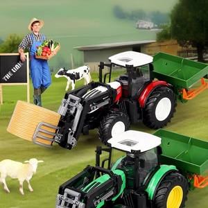 Farmer Cars, Modelo de Tractor a Escala 1/24, 2.4G, Controlado por Aplicación, 4 Canales, Control Remoto, Vehículo Agrícola, Juguete para Niños - Product Image 1