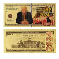 Billet de banque commémoratif en or de 100 dollars américains, collection de billets de banque, très demandé