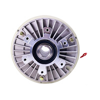 24V DC Hohlwellen-Magnetpulverbremse mit 30mm Welle, 2000 U/min, natürliche Kühlung, Abwickelspannungsbremse für Druckmaschinen
