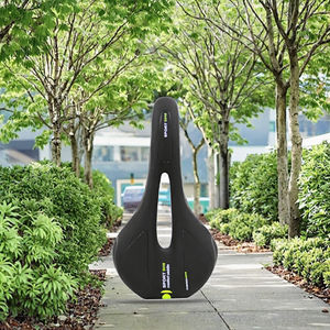 TOOPRE Selle de vélo en cuir super doux, vintage, imperméable, épaissie, ventilée, réfléchissante et amortissante pour VTT - Product Image 3