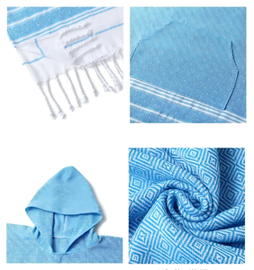 <span class=keywords><strong>Poncho</strong></span> de <span class=keywords><strong>Surf</strong></span> Premium, Bata de Cambio de Secado Rápido con Capucha, Toalla de Playa para <span class=keywords><strong>Surf</strong></span>, Natación, Hombres, Mujeres, Adultos - Product Image 2