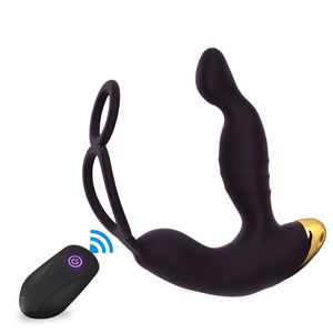 Dispositivo de Masaje de Próstata con Control Remoto, Tapón Anal con Doble Anillo de Bloqueo, Dispositivo de Masturbación Retardada, Diseño Silencioso para Adultos - Product Image 5