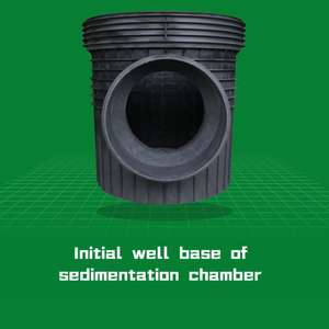 Système de détection de drainage souterrain durable HIPPO Matériaux de construction Chambre de détection noire en plastique moderne bien pour les municipalités - Product Image 2